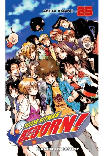 Portada del manga TUTOR HITMAN REBORN 25 - Yakuza Manga