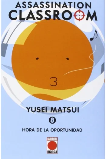 Portada del manga ASSASSINATION CLASSROOM 8 Hora de oportunidad - Yakuza Manga