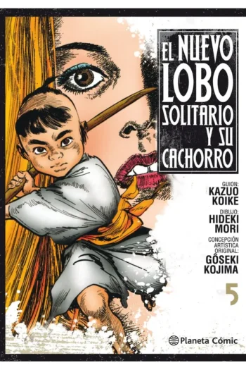 Portada del manga NUEVO LOBO SOLITARIO Y SU CACHORRO 5 - Yakuza Manga