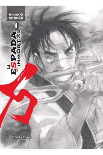 Portada del manga LA ESPADA DEL INMORTAL KANZENBAN 1 - Yakuza Manga