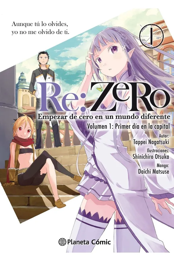 Portada del manga RE ZERO 1 - Yakuza Manga