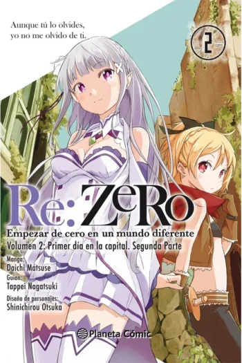 Portada del manga RE ZERO 2 (MANGA) - Yakuza Manga