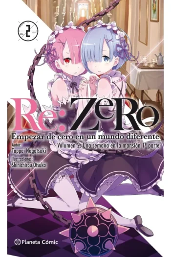 Portada del manga RE ZERO 2 (NOVELA) - Yakuza Manga