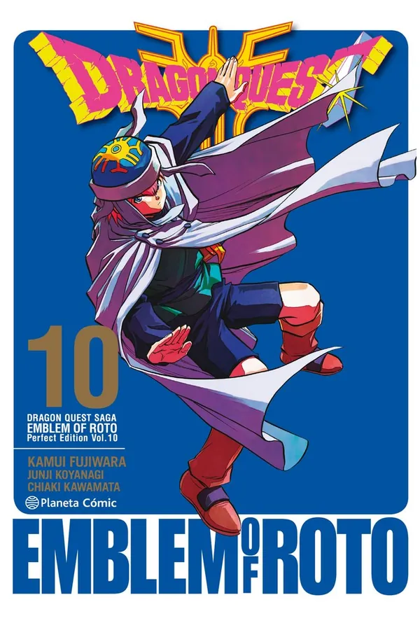 Portada del manga DRAGON QUEST EMBLEM OF ROTO 10 - Yakuza Manga