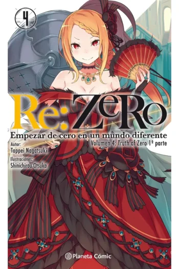 Portada del manga RE ZERO 4 (NOVELA) - Yakuza Manga