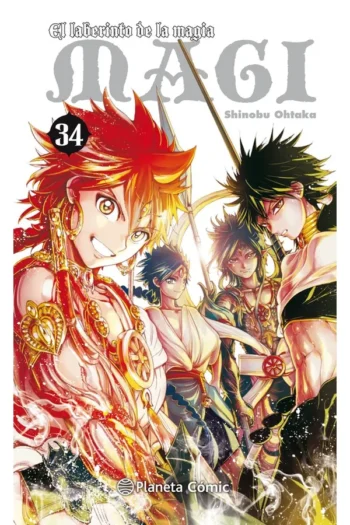 MAGI EL LABERINTO DE LA MAGIA 34
