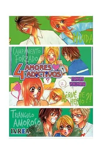 Portada del manga 4 AMORES ADICTIVOS - Yakuza Manga