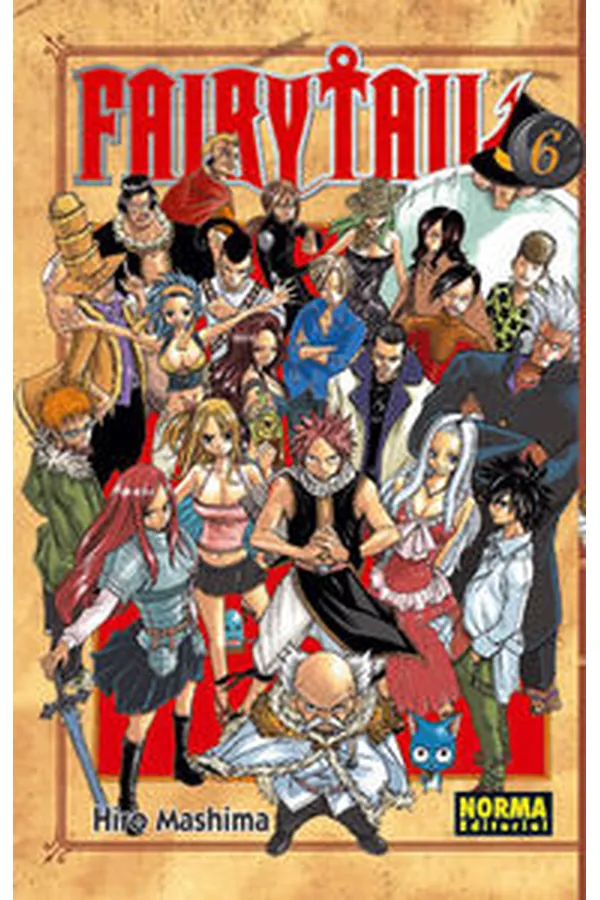 Portada del manga FAIRY TAIL 6 - Yakuza Manga