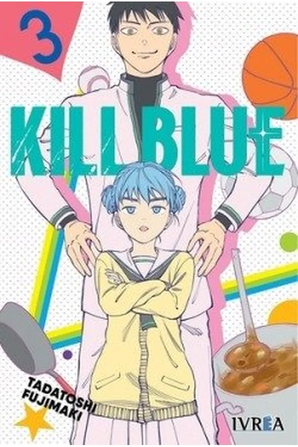 Portada del manga KILL BLUE 3 - Yakuza Manga