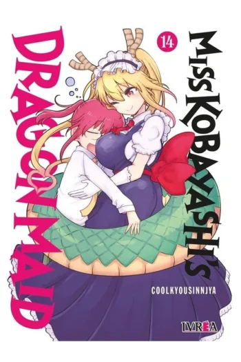 Portada del manga MISS KOBAYASHI'S DRAGON MAID 14 - Yakuza Manga