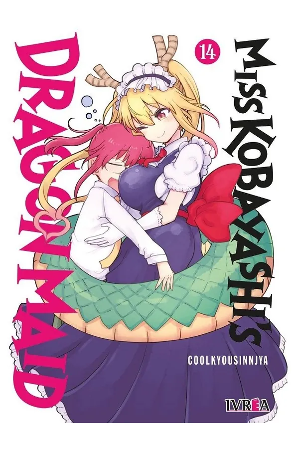 Portada del manga MISS KOBAYASHI'S DRAGON MAID 14 - Yakuza Manga