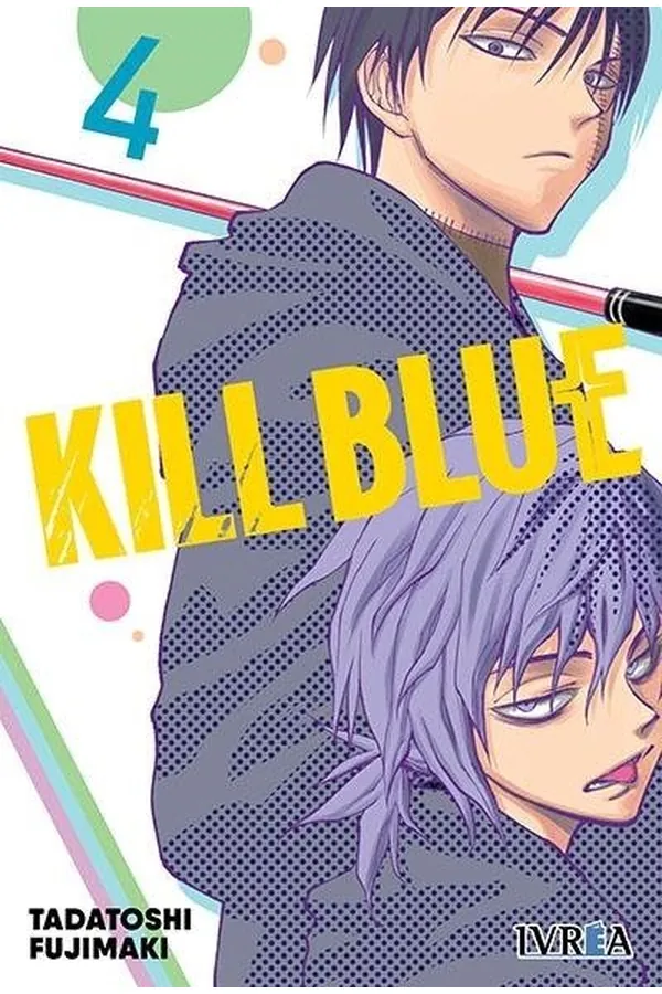 Portada del manga KILL BLUE 4 - Yakuza Manga