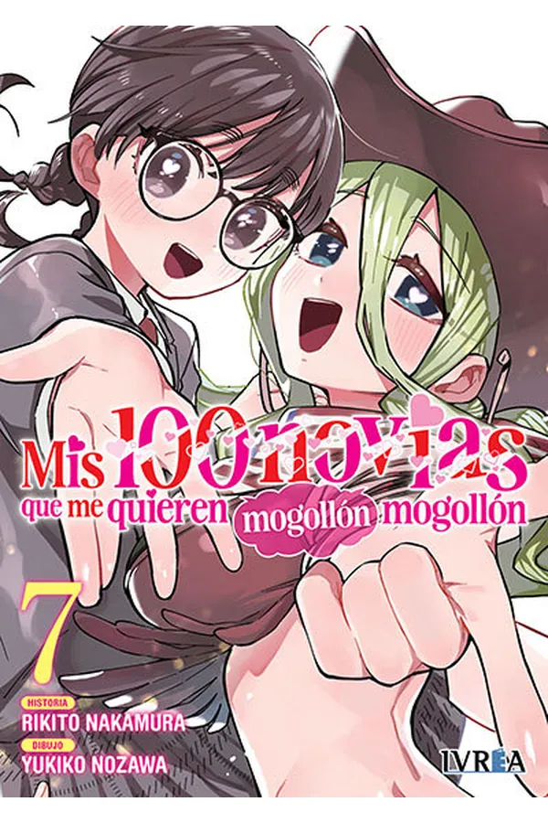 Portada del manga MIS 100 NOVIAS 7 QUE ME QUIEREN MOGOLLÓN MOGOLLÓN - Yakuza Manga