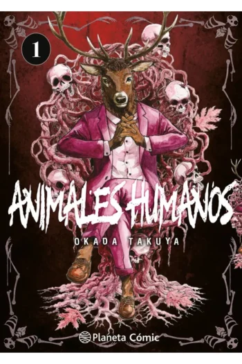 Portada del manga ANIMALES HUMANOS 1 - Yakuza Manga