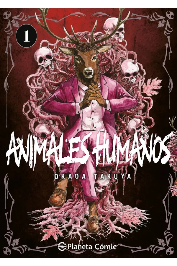 Portada del manga ANIMALES HUMANOS 1 - Yakuza Manga