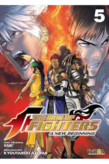 Portada del manga THE KING OF FIGHTERS A NEW BEGINNING 5 - Yakuza Manga
