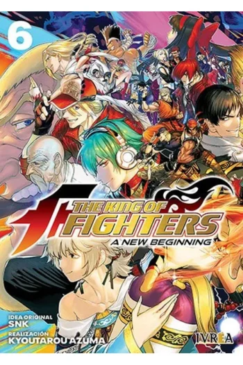 Portada del manga THE KING OF FIGHTERS A NEW BEGINNING 6 - Yakuza Manga