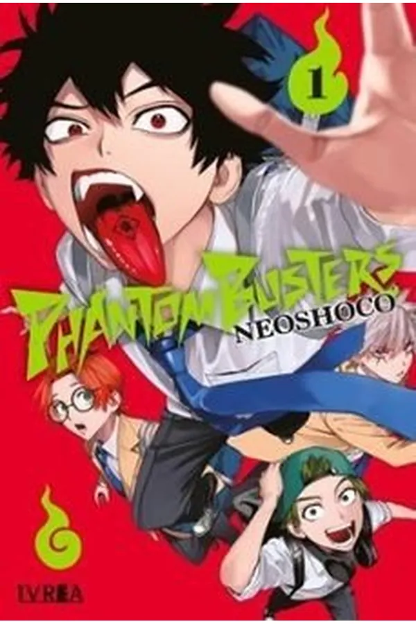 Portada del manga PHANTOM BUSTERS 1 - Yakuza Manga