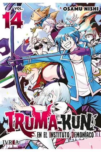 Portada del manga IRUMA KUN EN EL INSTITUTO DEMONIACO 14 - Yakuza Manga