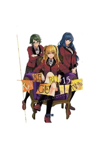 Portada del manga KAKEGURUI TWIN 15 JUGADORES DEMENTES - Yakuza Manga