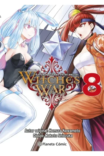 Portada del manga WITCHES WAR LA GRAN GUERRA ENTRE BRUJAS 8 - Yakuza Manga