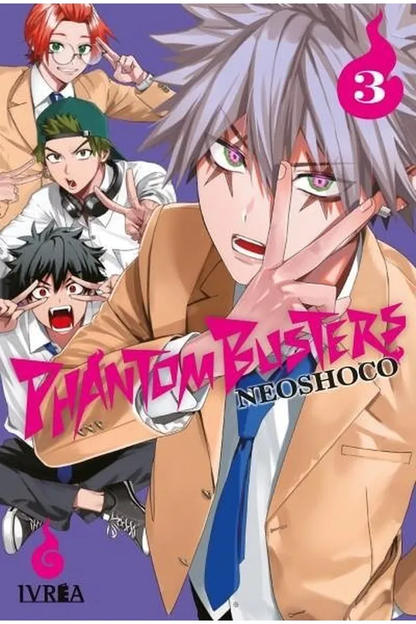 Portada del manga PHANTOM BUSTERS 3 - Yakuza Manga