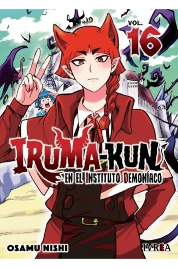 Portada del manga IRUMA KUN EN EL INSTITUTO DEMONIACO 16 - Yakuza Manga