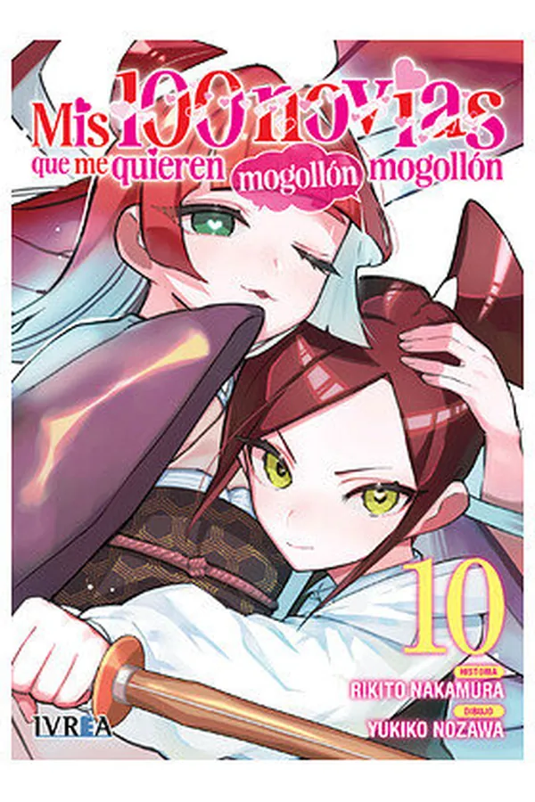 Portada del manga MIS 100 NOVIAS 10 QUE ME QUIEREN MOGOLLÓN MOGOLLÓN - Yakuza Manga
