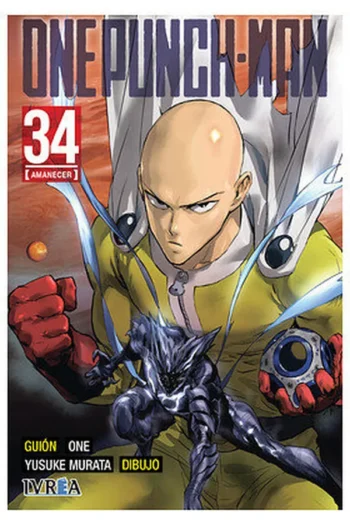 Portada del manga ONE PUNCH MAN 34 - Yakuza Manga