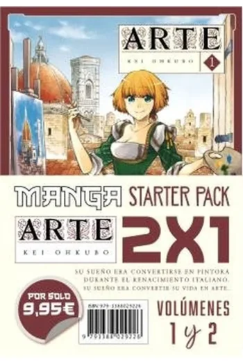 ARTE MANGA STARTER PACK 1 Y 2