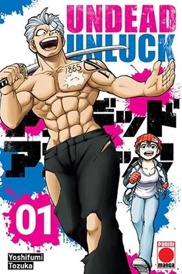 Portada del manga UNDEAD UNLUCK 1 - Yakuza Manga