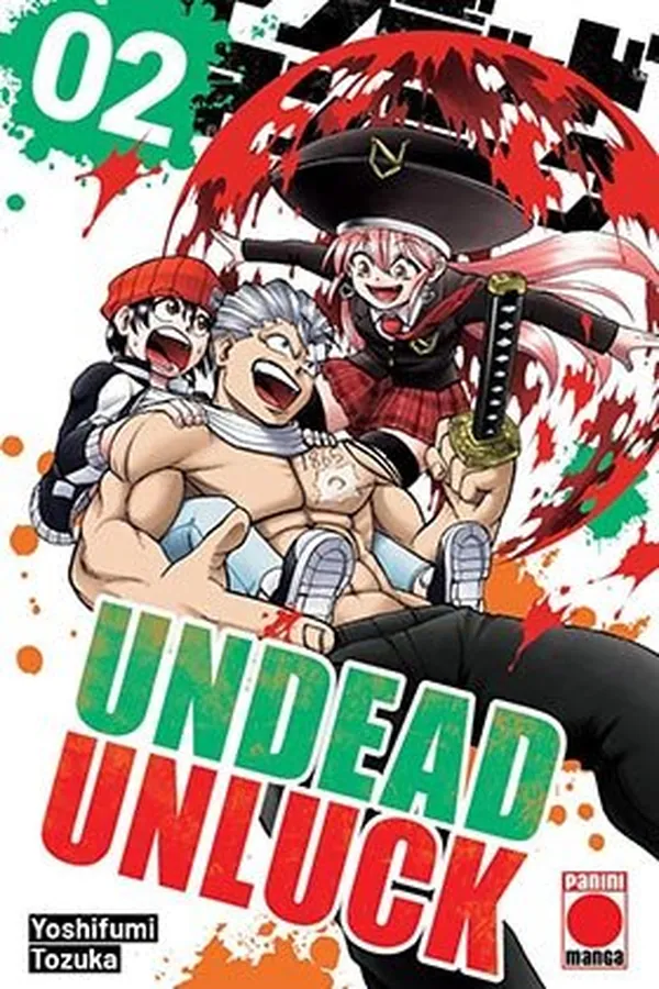 Portada del manga UNDEAD UNLUCK 2 - Yakuza Manga