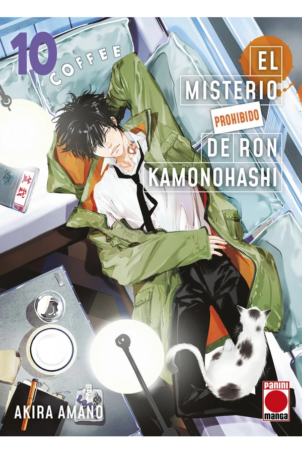 Portada del manga EL MISTERIO PROHIBIDO DE RON KAMONOHASHI 10 - Yakuza Manga