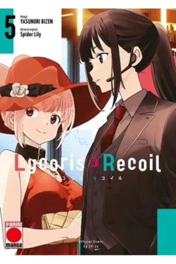 Portada del manga LYCORIS RECOIL 5 - Yakuza Manga