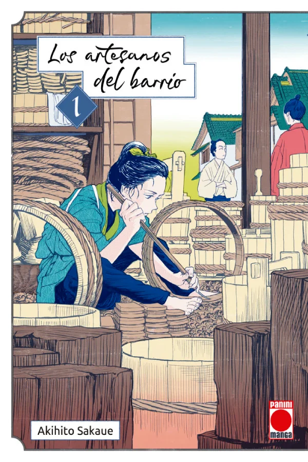 Portada del manga LOS ARTESANOS DEL BARRIO 1 - Yakuza Manga