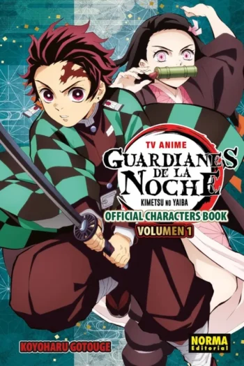 COMPRAR TV ANIME GUARDIANES DE LA NOCHE ANIME CHARACTER BOOK 1