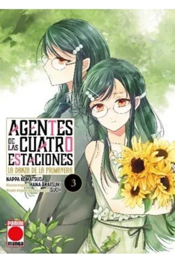 Portada del manga AGENTES DE LAS CUATRO ESTACIONES 3 LA DANZA DE LA PRIMAVERA - Yakuza Manga