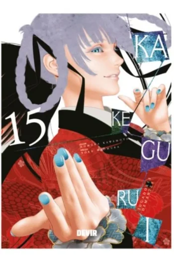 Portada del manga KAKEGURUI JUGADORES DEMENTES 15 - Yakuza Manga