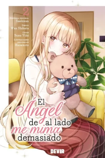 Portada del manga EL ANGEL DE AL LADO ME MIMA DEMASIADO 2 - Yakuza Manga