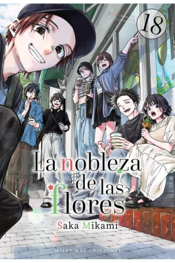 Portada del manga LA NOBLEZA DE LAS FLORES 18 - Yakuza Manga