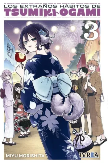 Portada del manga LOS EXTRAÑOS HABITOS DE TSUMIKI OGAMI 3 - Yakuza Manga