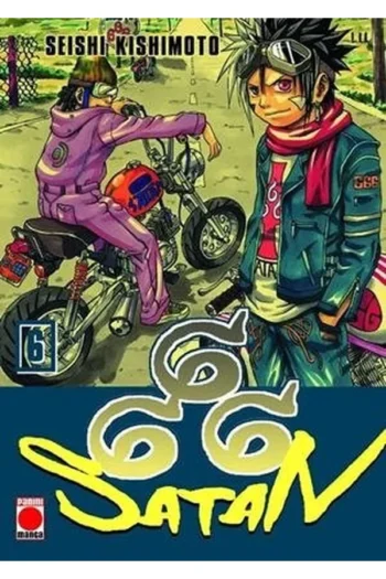 Portada del manga 666 Satan Maximum 6 - Yakuza Manga