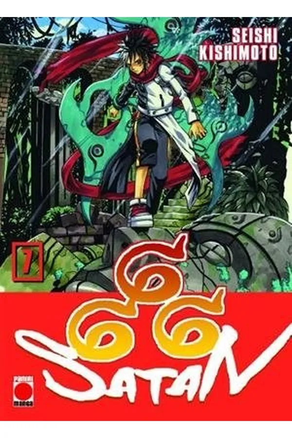 Portada del manga 666 Satan Maximum 7 - Yakuza Manga