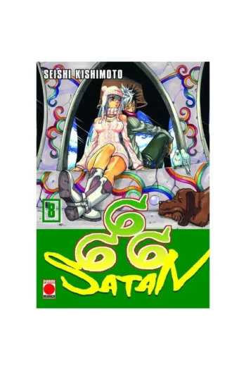 Portada del manga 666 Satan Maximum 8 - Yakuza Manga