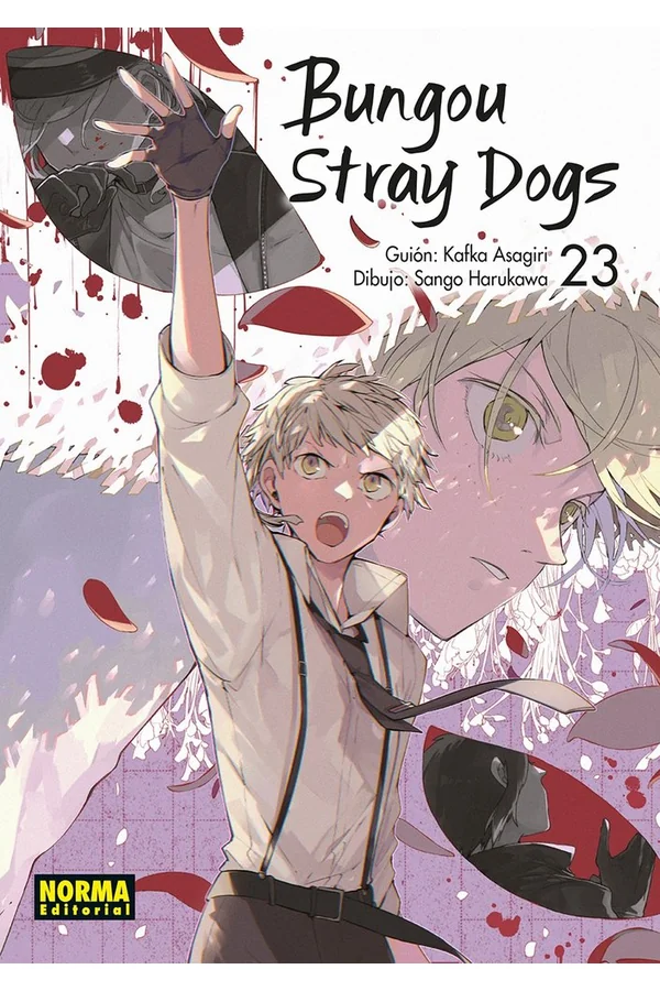 Portada del manga Bungou Stray Dogs 23 - Yakuza Manga