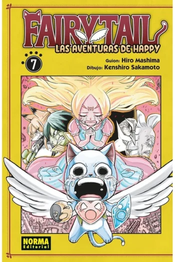 Portada del manga Fairy Tail: Las aventuras de Happy 7 - Yakuza Manga
