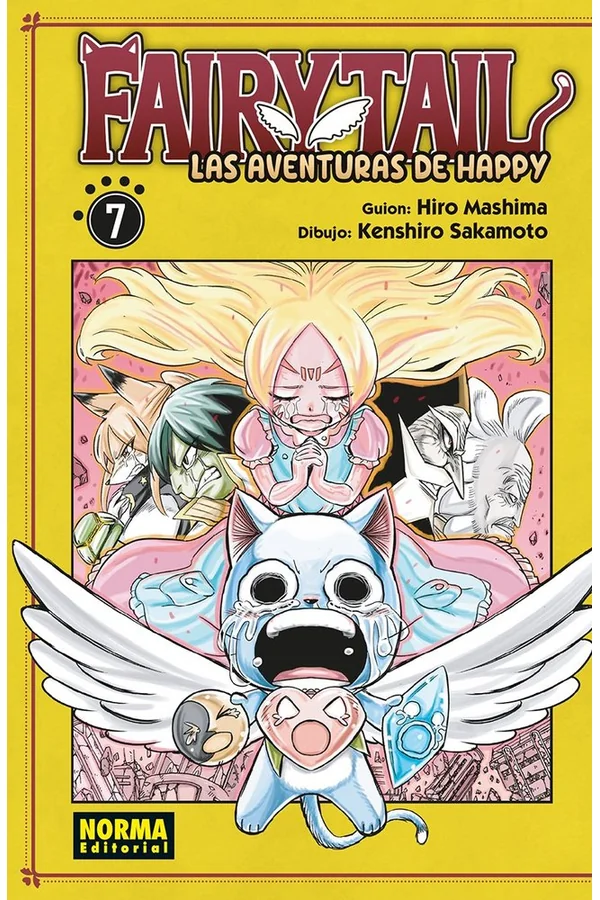 Portada del manga Fairy Tail: Las aventuras de Happy 7 - Yakuza Manga