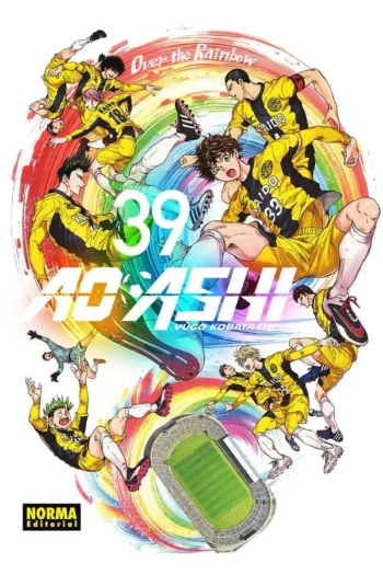 Portada del manga Ao Ashi 39 - Yakuza Manga