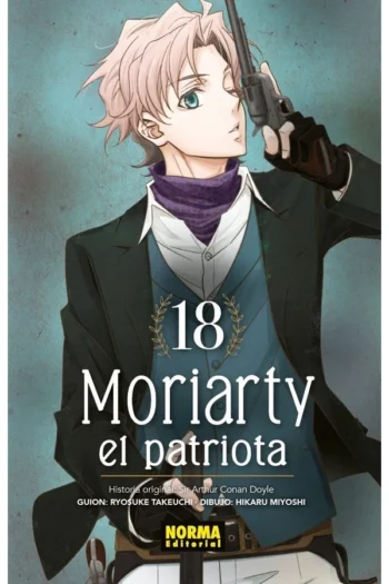 Portada del manga Moriarty, el patriota 18 - Yakuza Manga