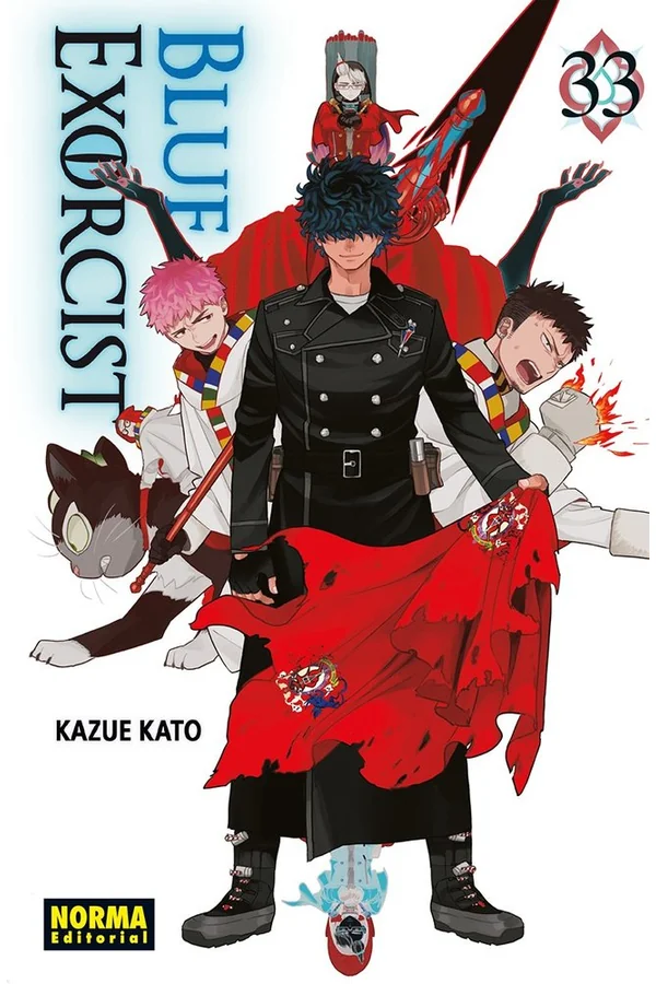 Portada del manga Blue Exorcist 33 - Yakuza Manga